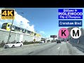 [4K] Driving with New LA Metro Rail K Line / Crenshaw Line through Inglewood, Los Angeles