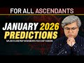 For All Ascendants | January 2026 Predictions | Analysis by Punneit