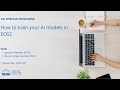 20211201_How to train your AI models in EOSC