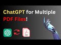 Chat with Multiple PDF files using OpenAI and Langchain