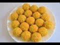 बारीक आणि गोल बुंदिच्या लाडूची खूप सोप्पी रेसिपी | Boondi ladoo