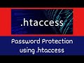 Password Protect Website using .htaccess file