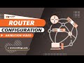 [Hindi / English] Router Configuration | Animation Video | Network Kings