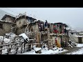 Heavy Snowfall in Remote Nepali Village | Real Rural Life in Winter