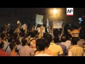 Protests outside US embassy in Cairo  continue into the night