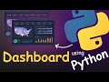 I CREATE DASHBOARD USING PYTHON \u0026 PYTHON DASHBOARD