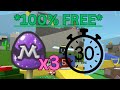 Getting 3 Mythic Eggs For *FREE* Under 30 Seconds! (Bee Swarm Simulator)