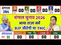 🚨 West Bengal Election 2026 Opinion Poll: BJP vs TMC vs Congress: Kaun Aage kaun pichhe modi | mamta