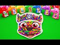 Satisfying ASMR | Making Rainbow CHASE PAW Patrol Bathtub by Mix SLIME in Rainbow Eggs CLAY Coloring