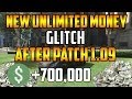 Gta 5 Online - UNLIMITED MONEY GLITCH AFTER PATCH 1.09!