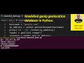 MaxMind geoip geolocation database in Python