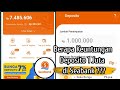 Berapa Keuntungan Deposito 1 Juta di Seabank