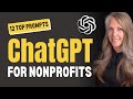 NEW Boost Efficiency and Fundraising with these 12 ChatGPT Prompts for Nonprofits