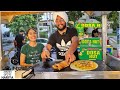 40/- Rupees Only | Mr \u0026 Mrs Singh selling Indian Street Food | Huge Dosas, Pizza Dosa, Uttapam