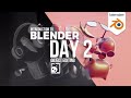 Blender Day 2 -  Editing Objects -  Introduction Series for Beginners (2025 Compatible)