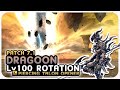 DRAGOON Level 100 Piercing Talon Opener Rotation Showcase | 2.50s | 2 Mins | Dawntrail Patch 7.1