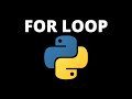 How to Write a For Loop in Python | Python Tutorial