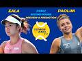 Alex Eala vs Jasmine Paolini | WTA Dubai Round 2 | Preview \u0026 Prediction
