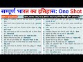 संपूर्ण इतिहास:One Shot (प्राचीन, मध्यकालीन, आधुनिक)History One liner gk/ Repeated question@ekniyam 