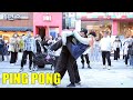 [4K] 커플 댄스 (레코 크루, 비트윈 크루) - PING PONG (현아, 던) 커버 댄스 @ 221007 홍대 버스킹 직캠 By SSoLEE