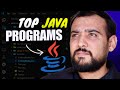 Top 30 Java Programs ( code + pdf ) for College Students | 2025 PRACTICAL EXAMS