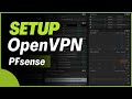 How to setup OpenVPN on pfsense for remote access - Step by Step Tutorials