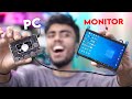 Making World Smallest \u0026 Cheapest PC Setup at Home! 🔥 Windows + Games Test