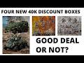 Four New DISCOUNT BOX SETS for 40K? Imperial Guard, Orks, Sisters and Deathwatch Battalions Reviewed