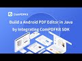 A Guide to Use the ComPDFKit PDF SDK for Building Android PDF Viewer | Java
