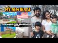 NEW APARTMENT TOUR 🏠🇺🇸 | Old Vs New Full House Tour | Shift Hogaye Lekin New Ghar Main Problem 🤦‍♀️