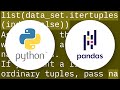 Pandas convert dataframe to array of tuples