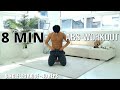 Abs Workout 8 Min Routine (Making Sexy Six Packs)