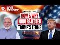 LIVE Report: Trump's Right Hand Howard Lutnick Reveals How PM Modi Did Not Budge On Deal