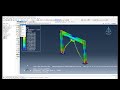 ABAQUS tutorial ; Steel braced frame modeling and analysis under the cyclic loading