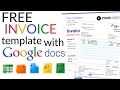 Free Invoice Template -  How To Create an Invoice Using Google Docs Invoice Template