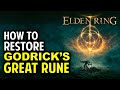 How to Reach Limgrave Divine Tower \u0026 Activate Godrick's Great Rune | Elden Ring