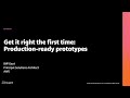 AWS re:Invent 2020: Get it right the first time: Production-ready prototypes