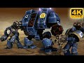 WARHAMMER 40K CINEMATIC BATTLE - Ultramarines vs Chaos Space Marines (4K)