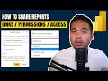 BEGINNERS GUIDE to SHARING REPORTS in Power BI // Generate Links, Manage Access and Permissions