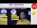 Governor | L30_1 | Governor for UPSC | Office of Governor | English | Indian Polity