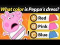 Peppa Pig Multiple Choice Quiz 🐷 Only Real Fans Can Get 100%! | Quiz DingDong