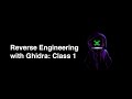 HackadayU: Reverse Engineering with Ghidra Class 1