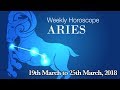 Aries Horoscope - Aries Weekly Horoscope From 19th March 2018