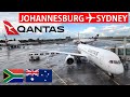 Qantas 787 Economy Flight Experience: Johannesburg to Sydney (QF64)