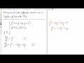 Writing a second order differential equation as a system of first order equations.