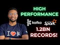 1.2 Billion Records Per Hour High Performance Kafka and Spark - End to End Data Engineering Project