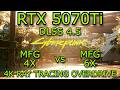 RTX 5070 Ti | Cyberpunk 2077 | 4K RT Overdrive | DLSS 4.5 Multi Frame Generation 4X vs 6X (2026)