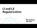6. L1 \u0026 L2 Regularization