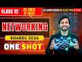 Class 12 CS Networking One Shot Live | Board Exam 2026 Revision | Important Questions + PYQs