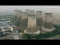 Watch the moment Eggborough cooling towers are demolished